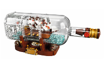 Copertina di La nave in bottiglia di LEGO