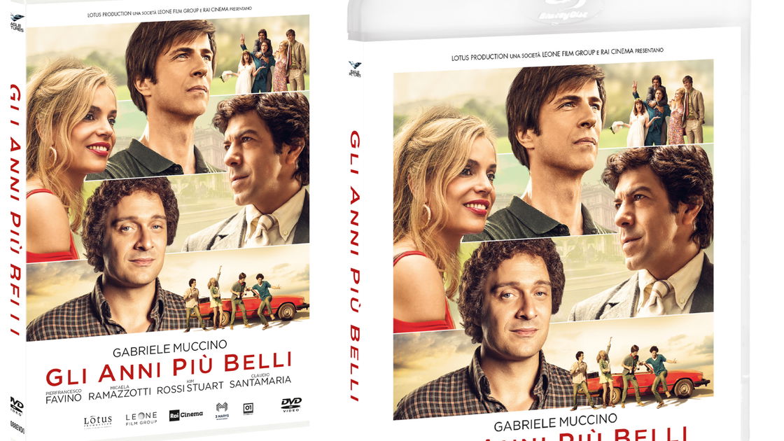 Copertina di Gli Anni Più Belli di Gabriele Muccino arriva in Home Video