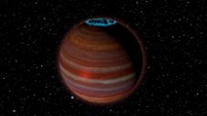 Copertina di Pianeta coronato da un'aurora incandescente individuato tramite segnali radio