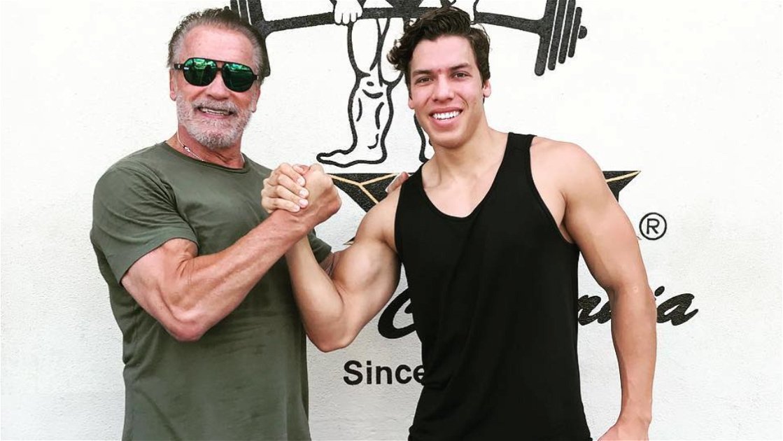 Copertina di Joseph Schwarzenegger è un giovane clone del padre Arnold