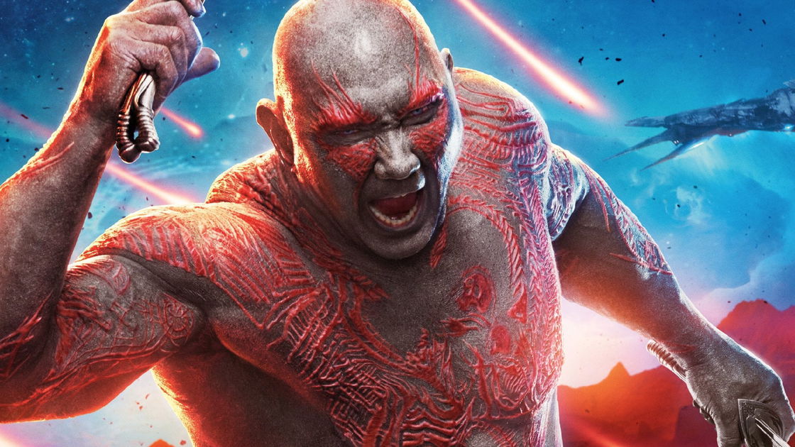 Copertina di Dave Bautista a caccia di criminali alieni... in un film che non è Guardiani della Galassia