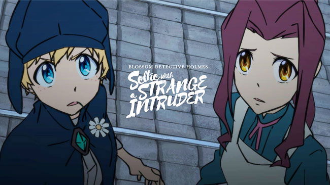 Copertina di Blossom Detective Holmes, una serie animata per i fan del crimine
