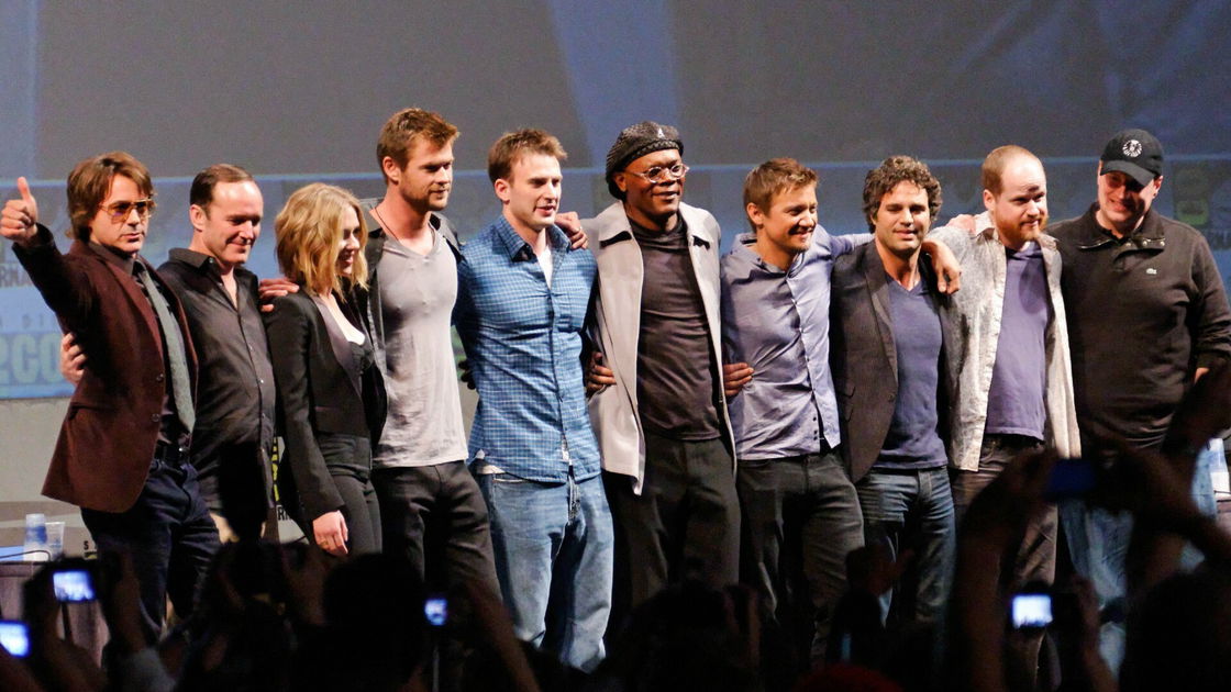 Copertina di The Avengers: 10 anni fa la presentazione del cast al Comic-Con