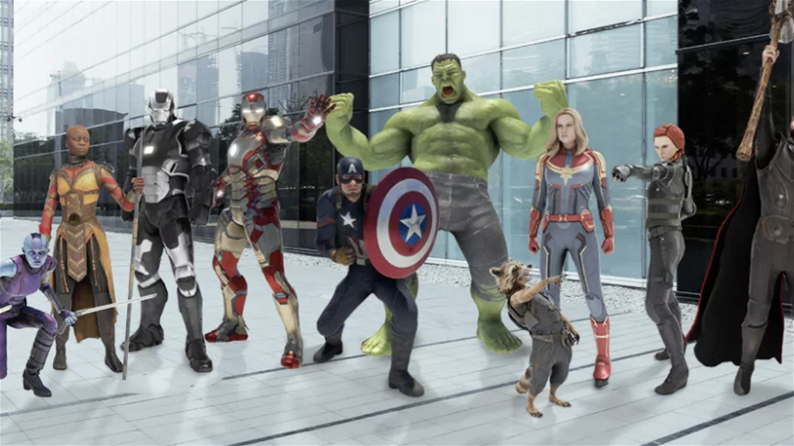 La portada de New Heroes of the MCU cobra vida en Google Pixels para Avengers: Endgame