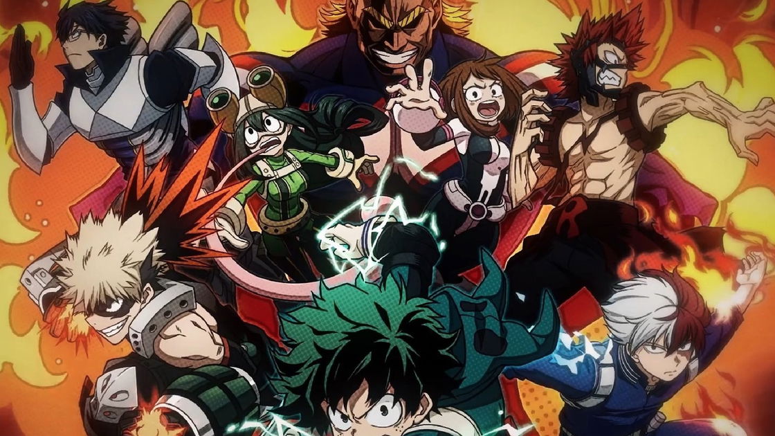 Copertina di In che ordine guardare My Hero Academia? Ecco la timeline ufficiale e la cronologia con anche film e OAV