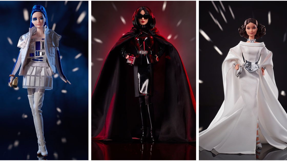 Copertina di Le nuove Barbie ispirate a Star Wars