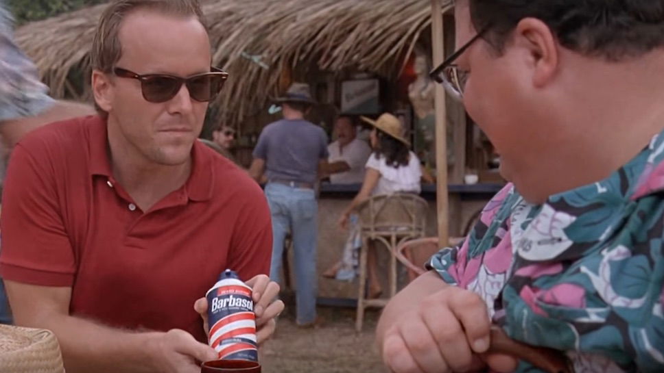 Copertina di Jurassic Park: la replica della crema da barba di Nedry presto in vendita