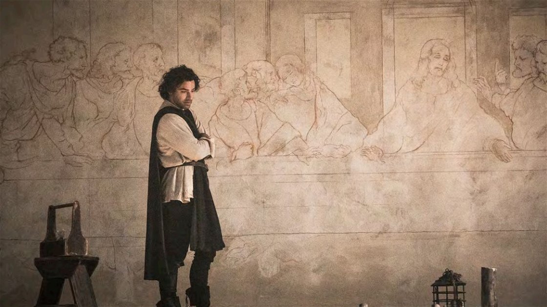 Copertina di Leonardo, fiction Rai con Aidan Turner: le novità e la data di uscita