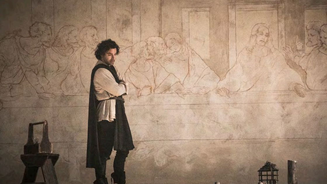 Cover ng Leonardo, Rai fiction kasama si Aidan Turner: balita at petsa ng paglabas