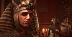 Copertina di Cleopatra, Giulio Cesare e Tolomeo XIII nel nuovo video di Assassin's Creed Origins