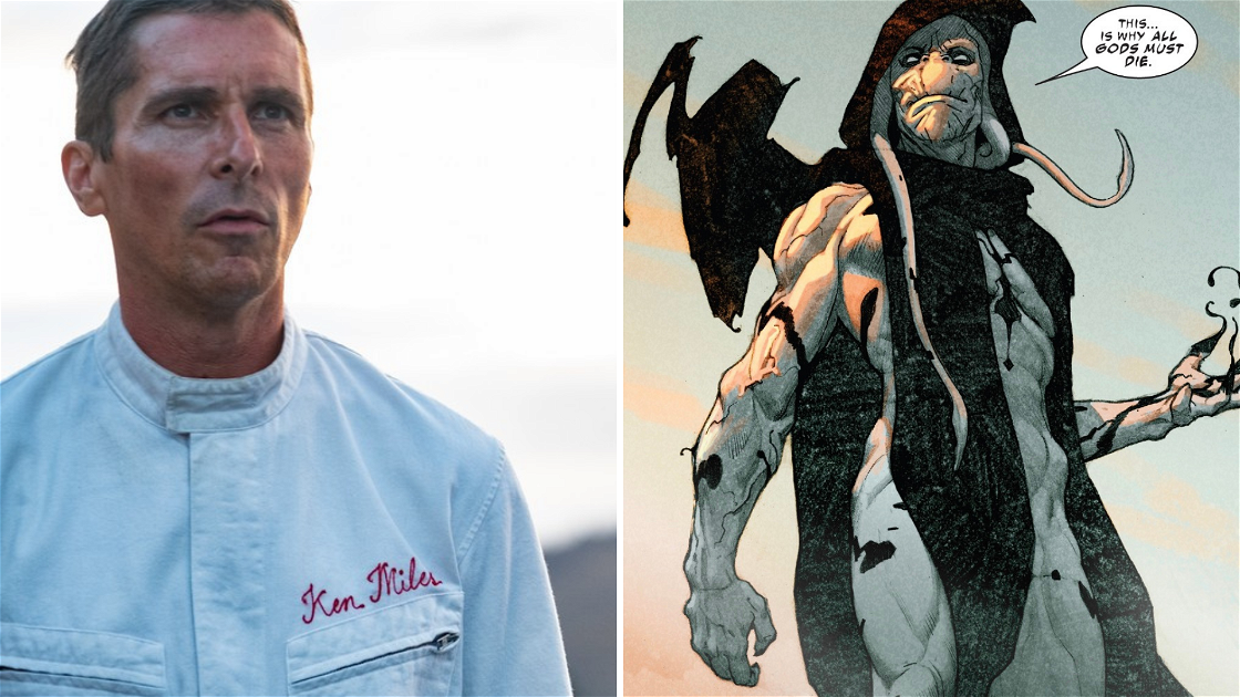 Copertina di Thor: Love and Thunder, Christian Bale è Gorr The God Butcher nella foto dal set