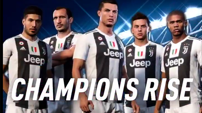 Portada de Cristiano Ronaldo con la camiseta de la Juve también en FIFA 2019