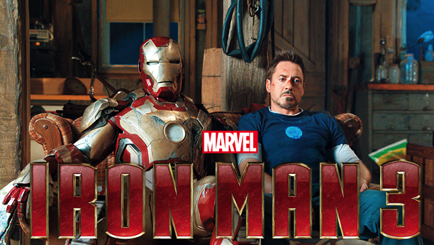 Copertina di Iron Man 3: l'esplosiva colonna sonora del film con Robert Downey Jr.