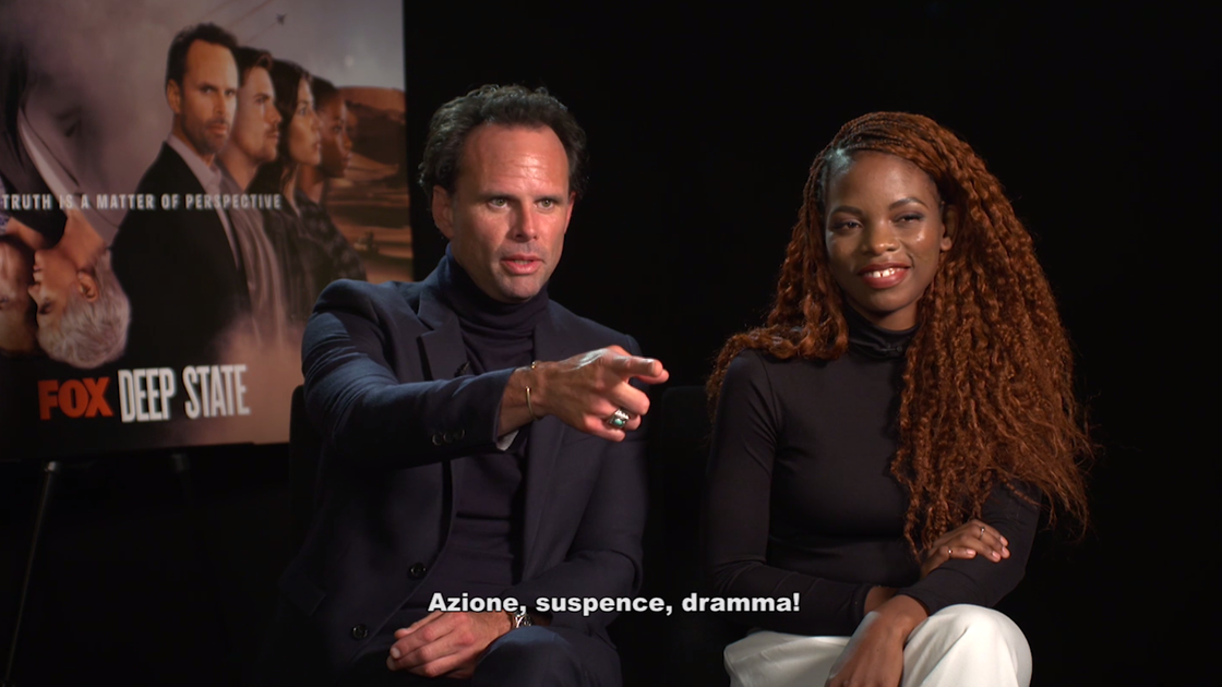 Copertina di Intervista a Walton Goggins: azione, suspense e drama in Deep State 2