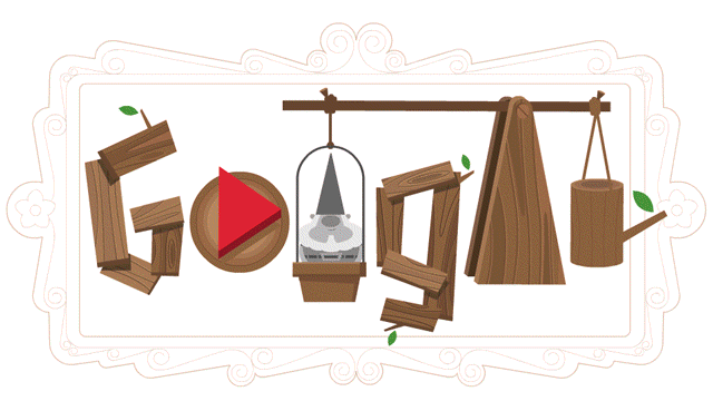 Copertina di Il Google Doodle per giocare coi nani da giardino