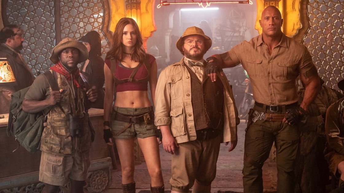 Copertina di The Rock condivide la prima foto del cast in Jumanji 3