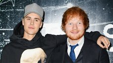 Copertina di Ed Sheeran colpisce in viso Justin Bieber: ecco cosa è successo