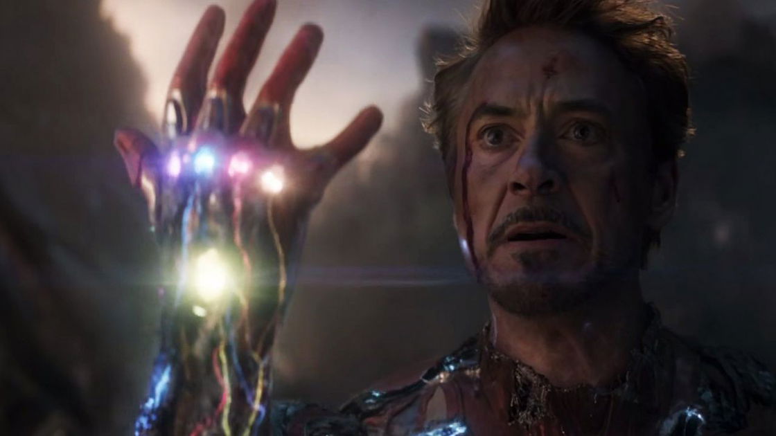 Copertina di La morte di Iron Man in Endgame all'inizio era molto più raccapricciante