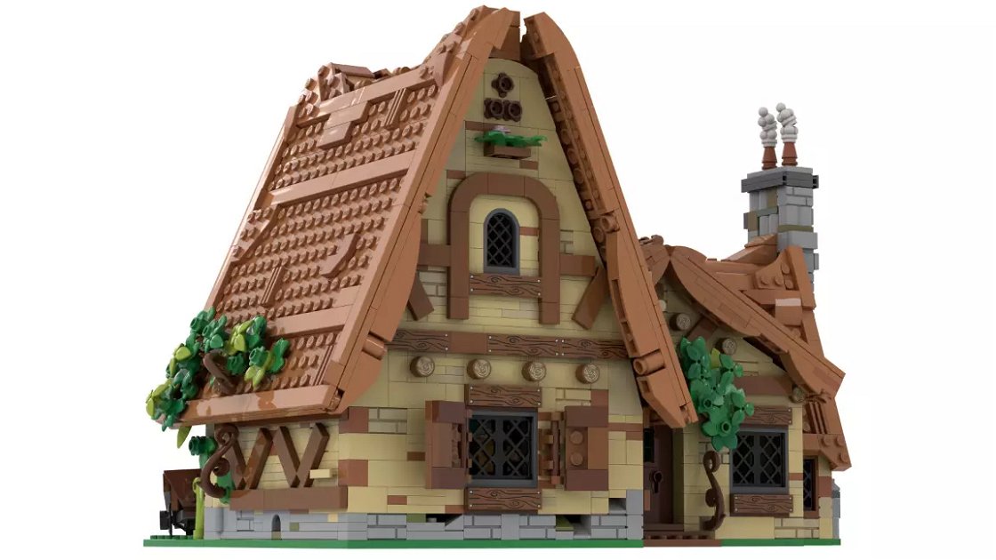Copertina di Biancaneve, la casa dei Sette Nani LEGO è meravigliosa