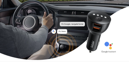 Copertina di Roav Bolt di Anker è un Google Home Mini per le auto