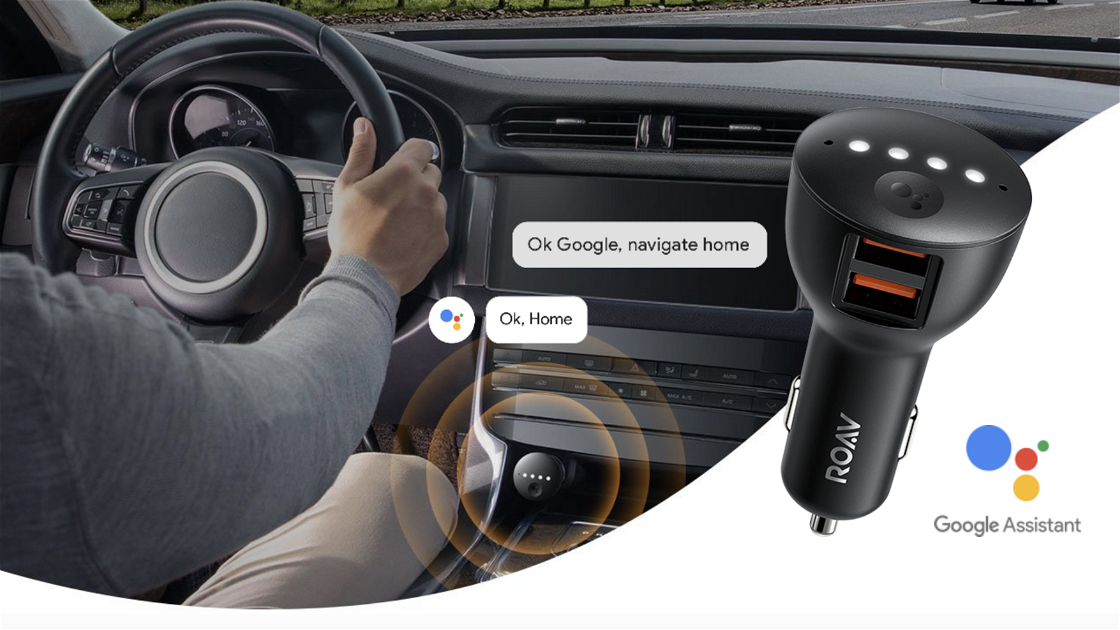 Copertina di Roav Bolt di Anker è un Google Home Mini per le auto