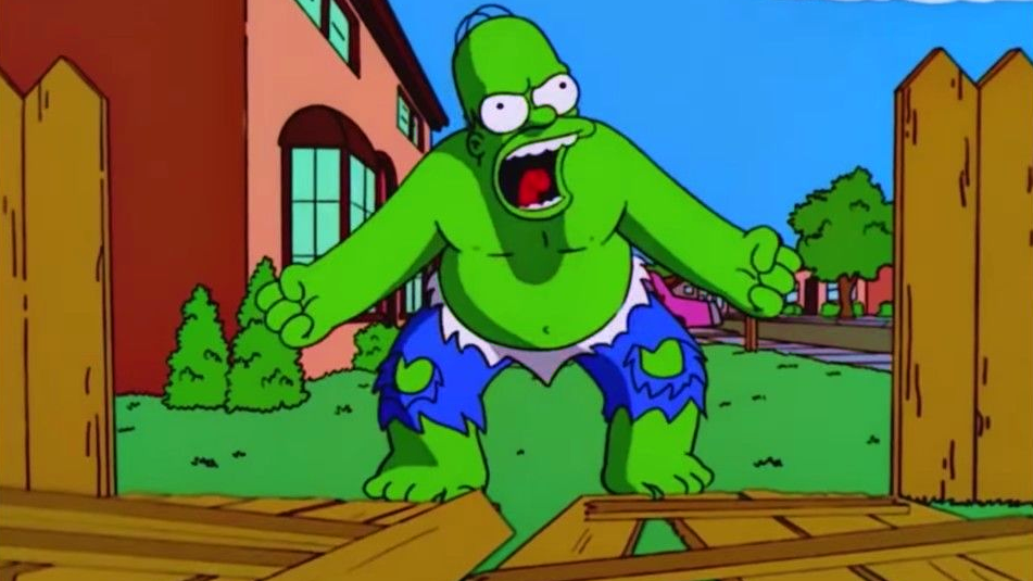 Copertina di I Simpson: quella volta in cui Homer divenne Hulk (e Stan Lee no)