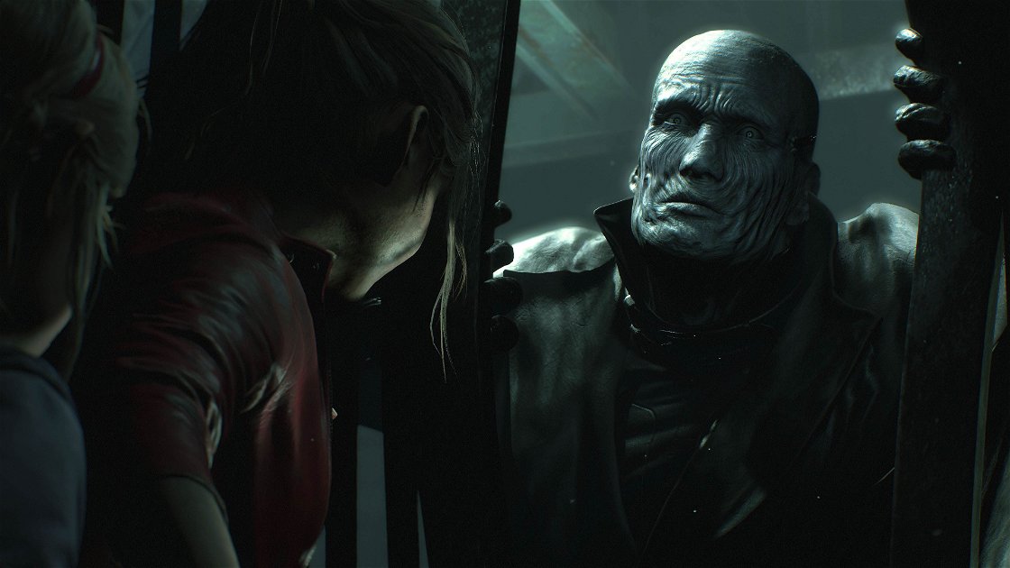 Copertina di Resident Evil 2 Remake, due Mr. X terrorizzano un giocatore per colpa di un bug!
