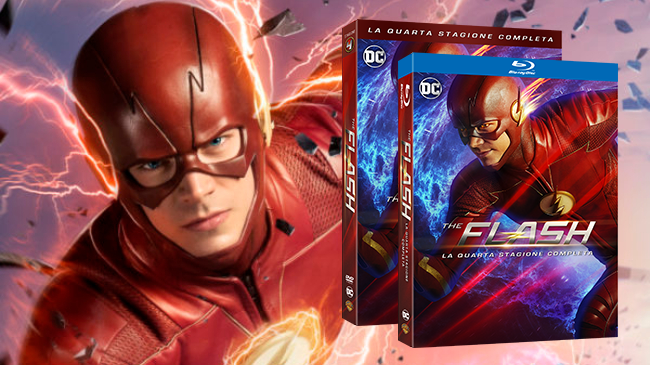 Copertina di La quarta stagione di The Flash in Home Video dal 13 novembre