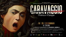 Copertina di Caravaggio: l'anima e il sangue. In arrivo al cinema il film in 8K sul grande artista