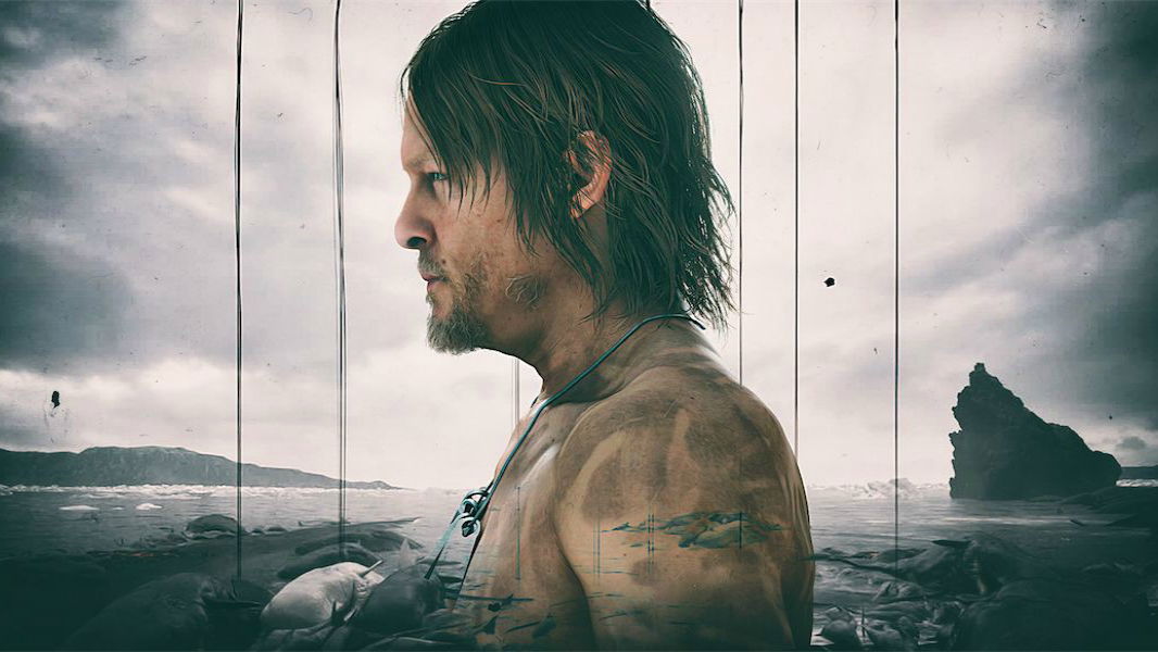 Copertina di Death Stranding, Hideo Kojima e Norman Reedus ''giocano'' con i buchi neri