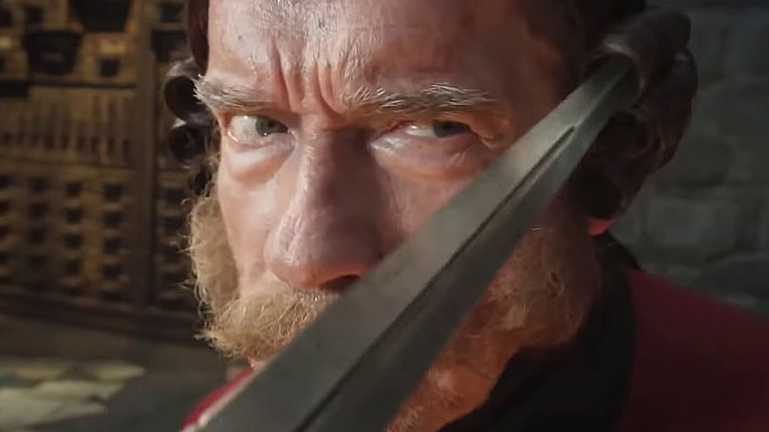 Copertina di The Iron Mask: trailer del film con Arnold Schwarzenegger e Jackie Chan