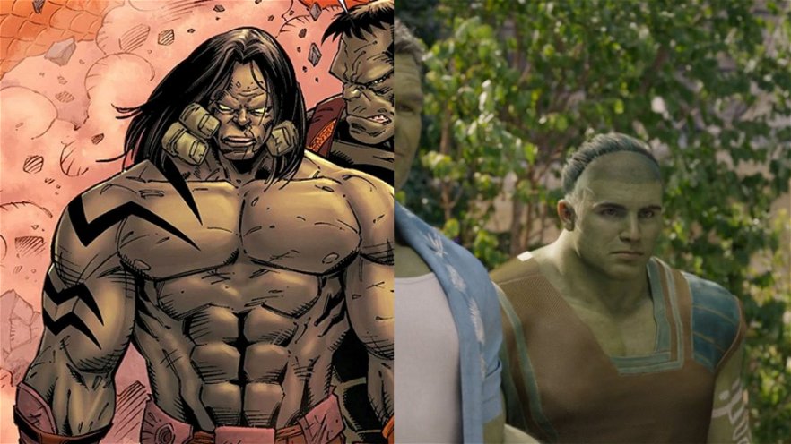 Skaar en She Hulk tenía que verse diferente