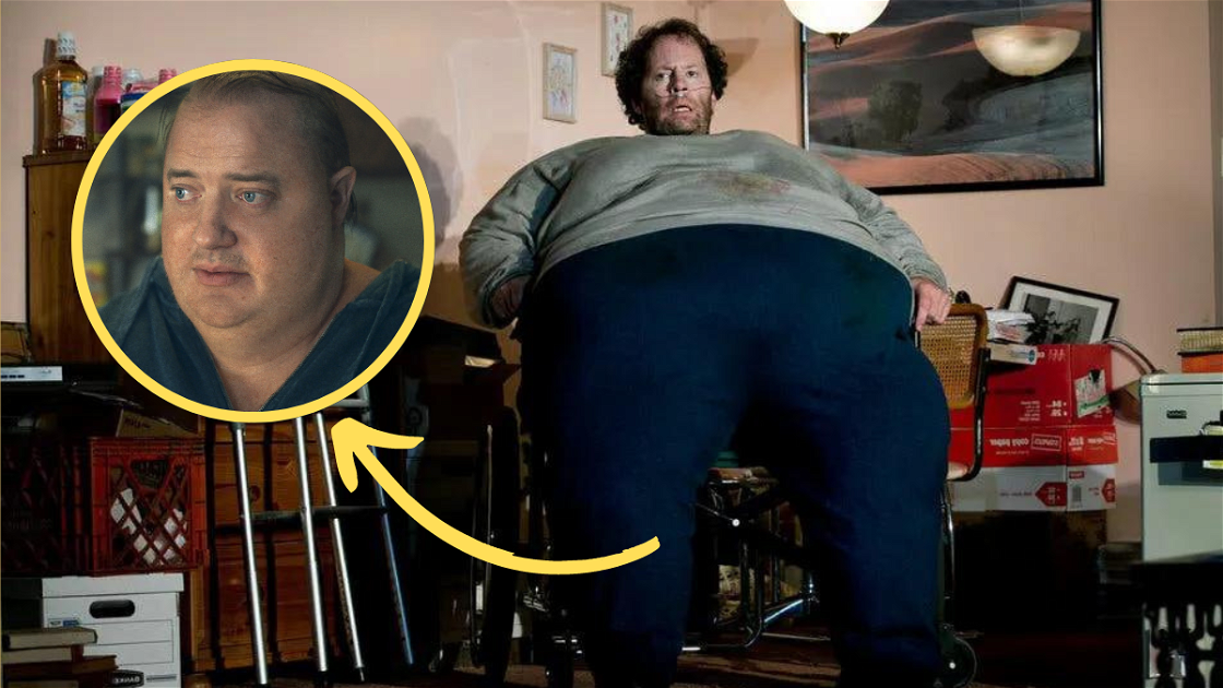 Copertina di Brendan Fraser è un uomo di 270 chili in The Whale [FOTO]