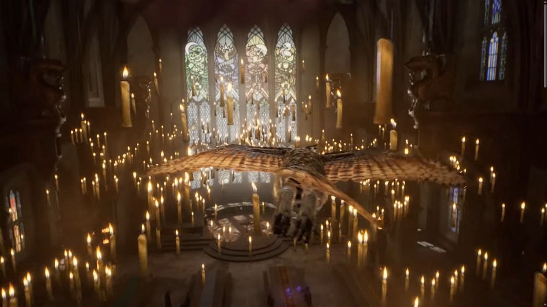 Omslag till filmtrailern till Hogwarts Legacy som ser ut som en film [SE]
