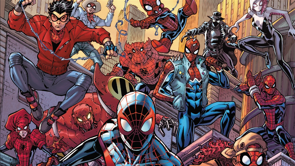 Copertina di Marvel presenta un nuovo sorprendente Spider-Man