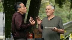 Cover of About My Father, in the trailer De Niro is a hilarious Italian dad