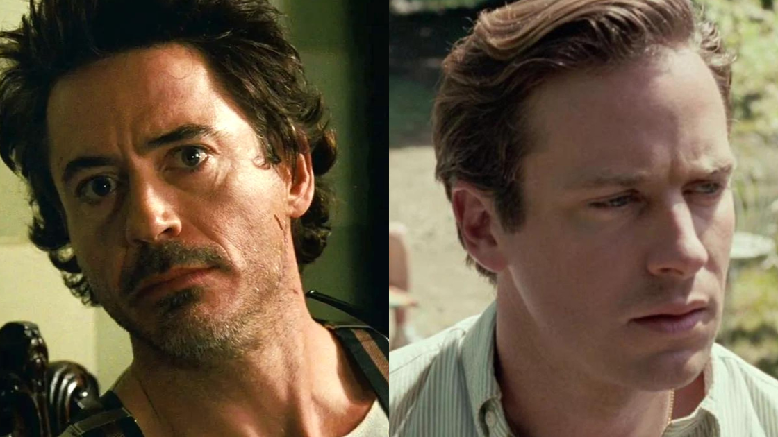 Εξώφυλλο από τον Robert Downey Jr. Paid Rehab για τον Armie Hammer