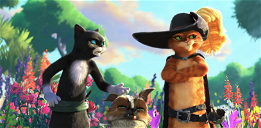 Omslaget till Puss in Boots återvänder med en ny animationsstil