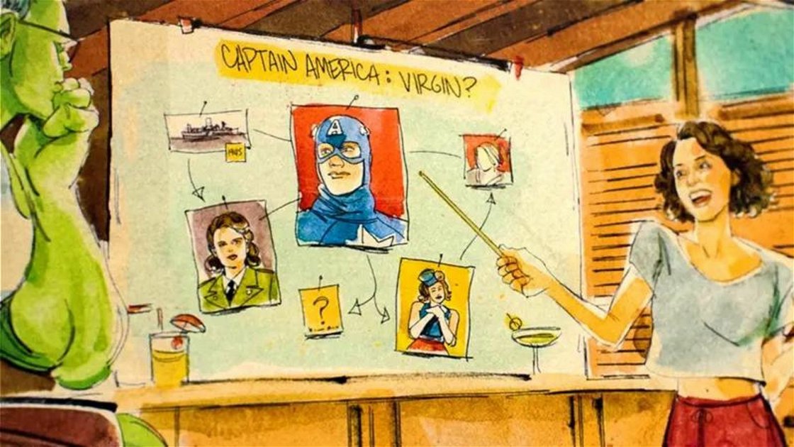 Εξώφυλλο του Με ποιον έχασε την παρθενιά της η Captain America;