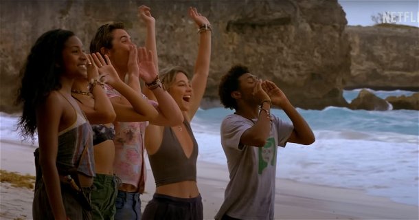 Image d'Outer Banks 3, amitié et aventures dans la bande-annonce de Netflix