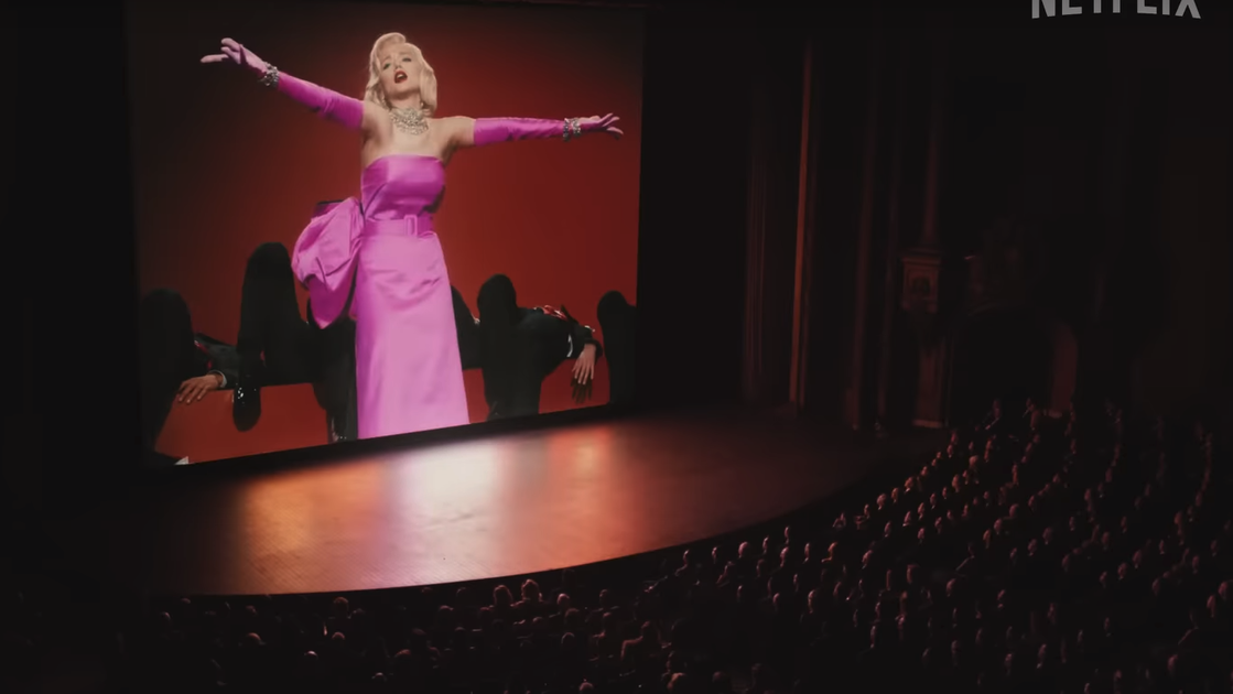 Copertina di Ana de Armas come Marilyn Monroe nel trailer di Blonde