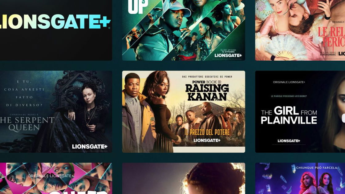 Copertina di Starzplay diventa Lionsgate+, cosa cambia?