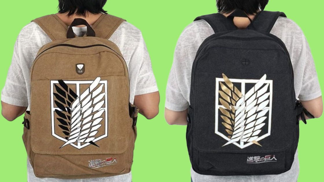 Copertina di Zaino di Attack on Titan, con questo coupon vi costa pochissimo!