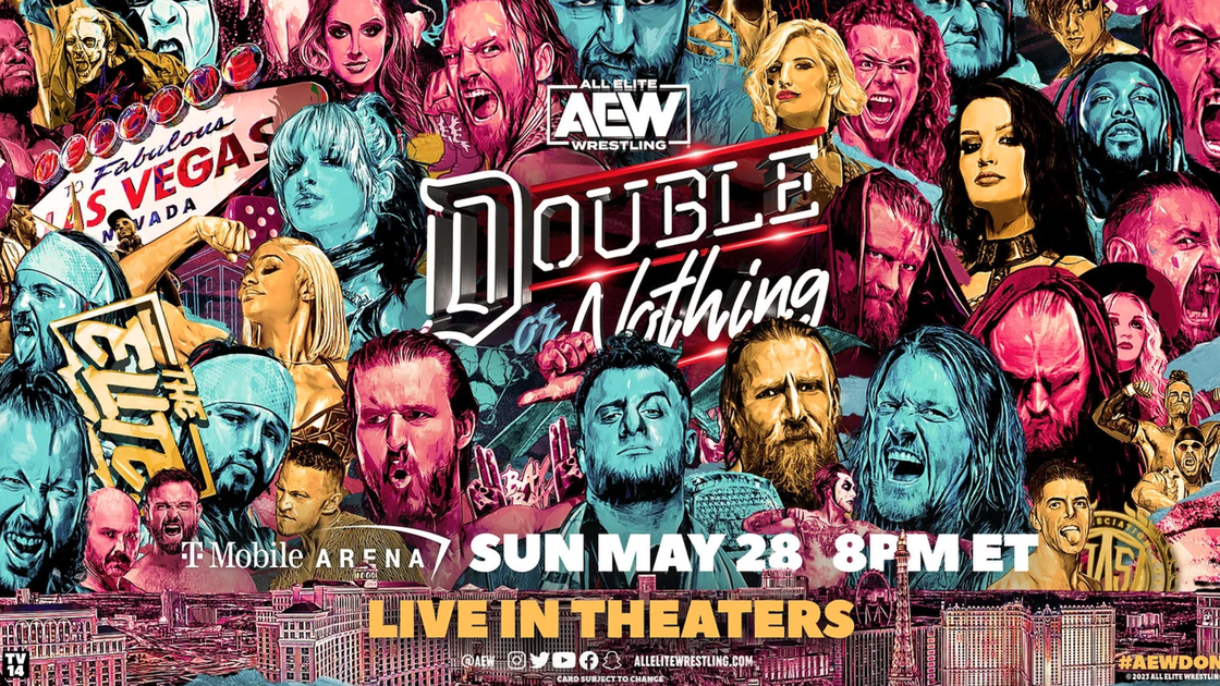 Copertina di AEW Double or Nothing 2023: card e come vederlo in streaming