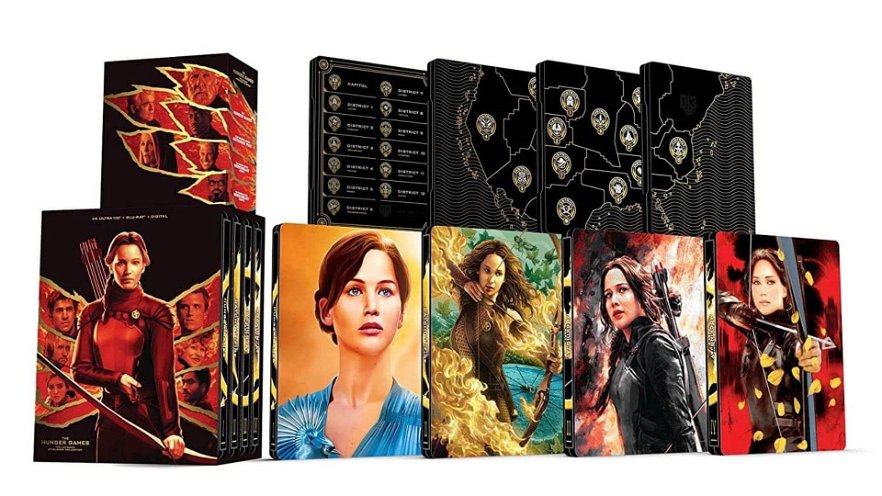 La saga di Hunger Games nell'imperdibile box da collezione [SCONTO BLACK FRIDAY]