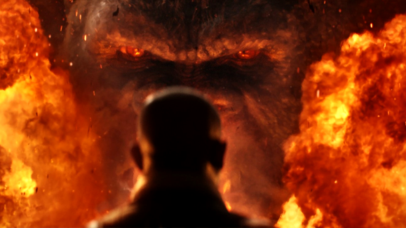 Copertina di Kong: Skull Island svela il suo collegamento con Godzilla in una nuova clip