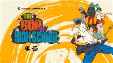 Portada de Crunchyroll presenta su nuevo anime The God of High School