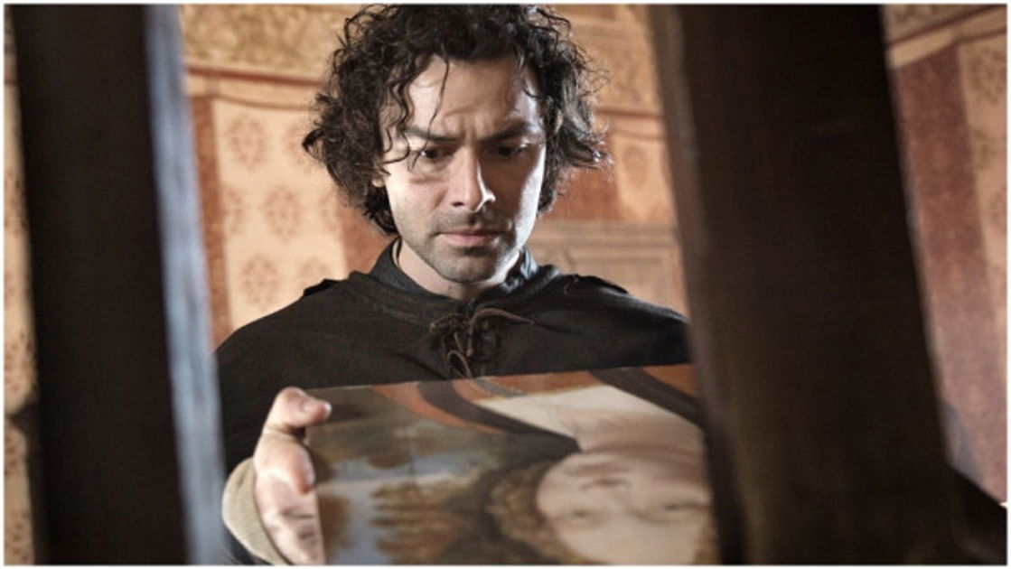 Copertina di Aidan Turner è Leonardo DaVinci: cosa devi sapere sulla nuova serie RAI