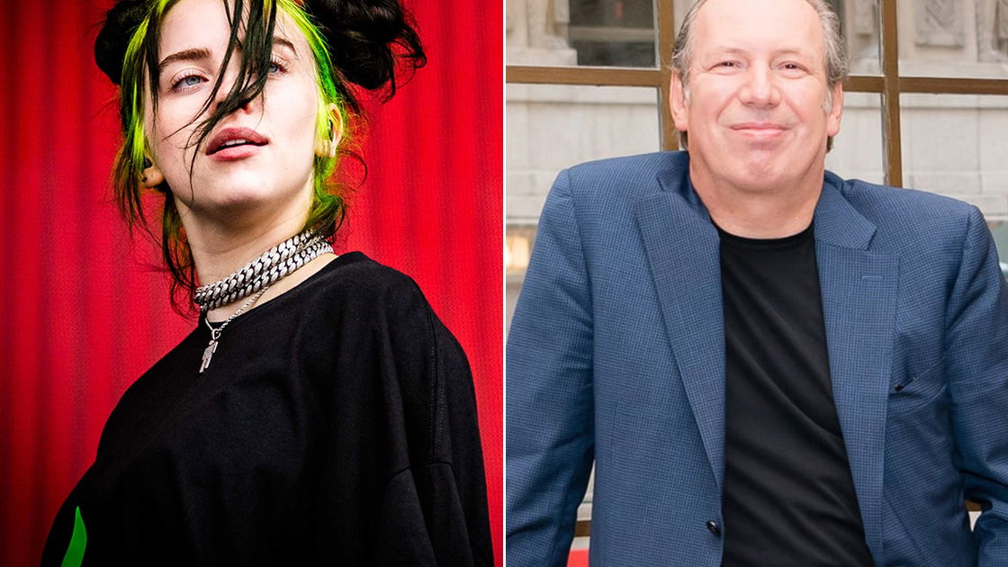 Copertina di No Time to Die, Billie Eilish per la canzone di apertura e Hans Zimmer per la colonna sonora