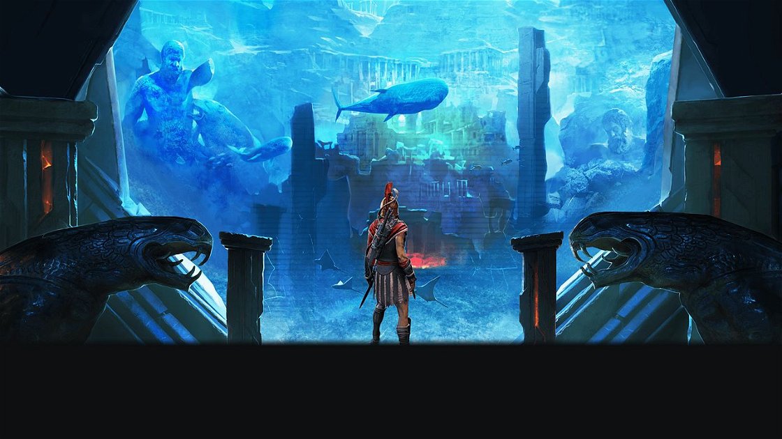 Copertina di Assassin's Creed Odyssey: Il Giudizio di Atlantide, Ubisoft presenta l'ultimo DLC in video